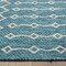 Homeroots 5 x 8 ft. Blue Array Indoor & Outdoor Area Rug 396235 - alternate 4